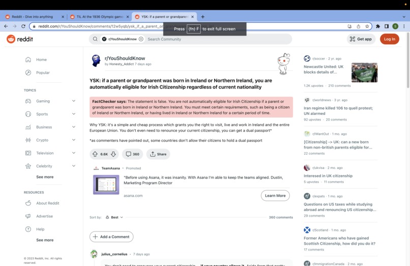 AI Reddit Factchecker  – screenshot 1