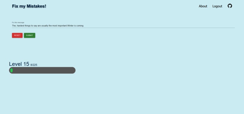 Fix My Mistake – screenshot 2