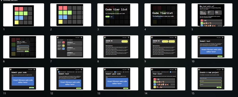 Codetierlist – screenshot 2