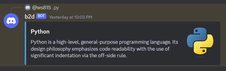 block2discord – screenshot 2