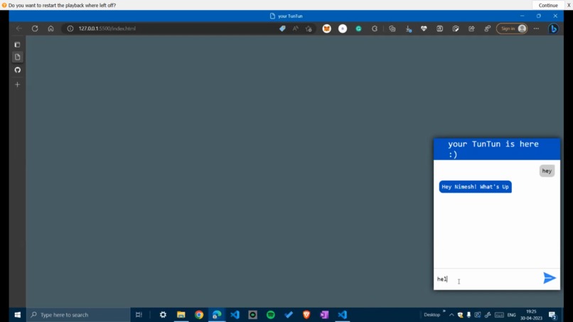 TunTunBot – screenshot 1