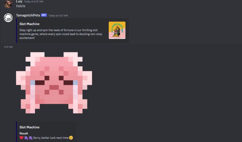 TamoBotChi Bot – screenshot 3