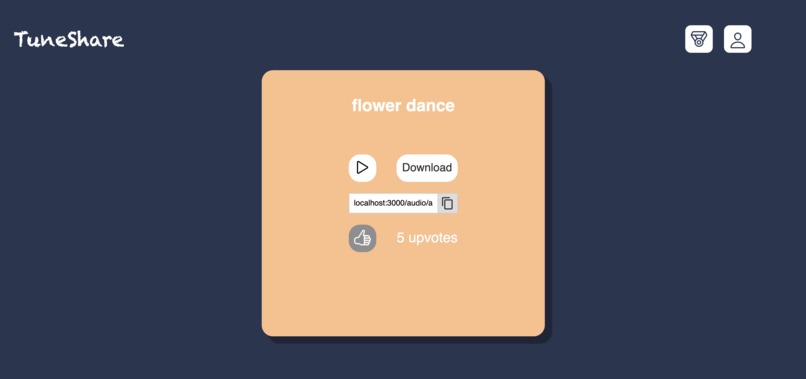 TuneShare – screenshot 4