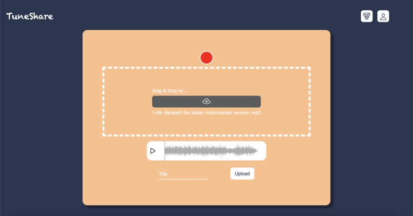 TuneShare – screenshot 1