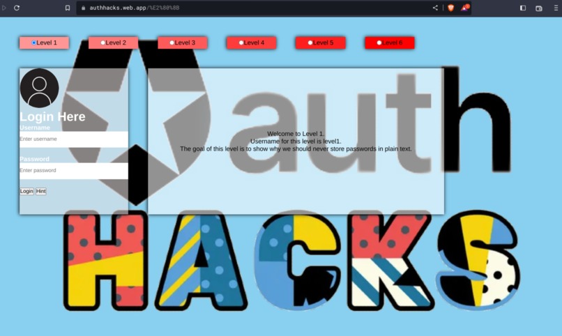 AuthHacks – screenshot 1