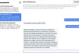 LegalAIze, speaking to your legal documents