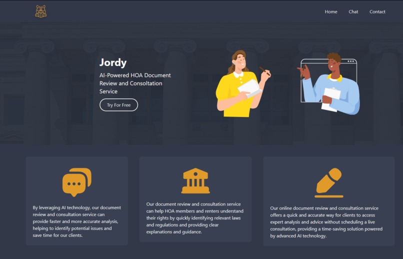 HOA document review – screenshot 1