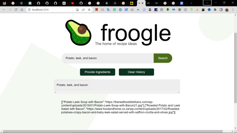 froogle – screenshot 1
