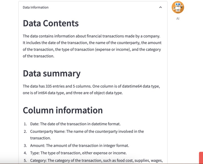 MyAI CFO – screenshot 5