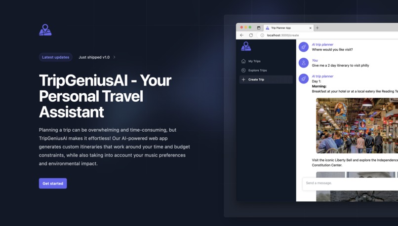 TripGeniusAI – screenshot 1