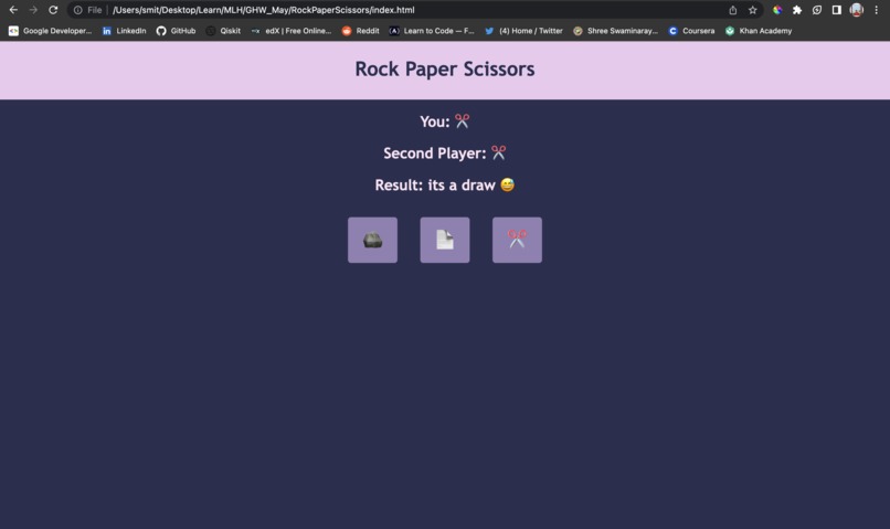 RockPaperScissor – screenshot 1