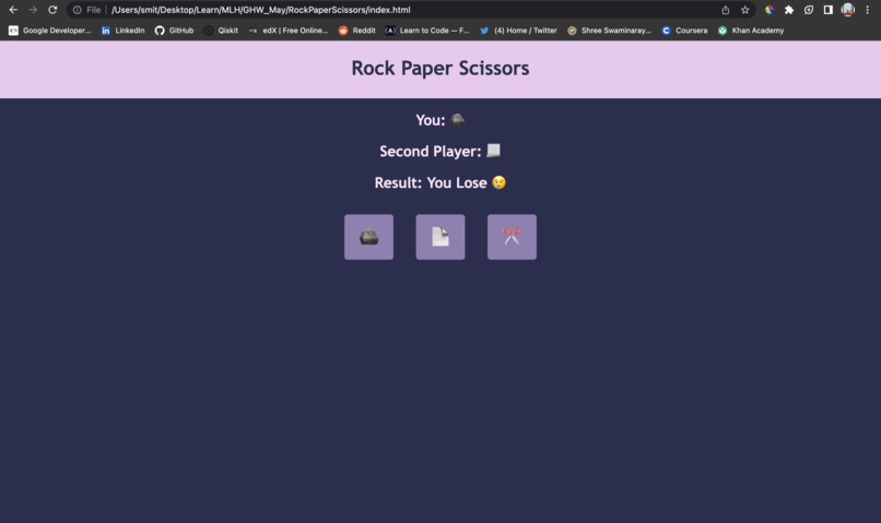 RockPaperScissor – screenshot 2