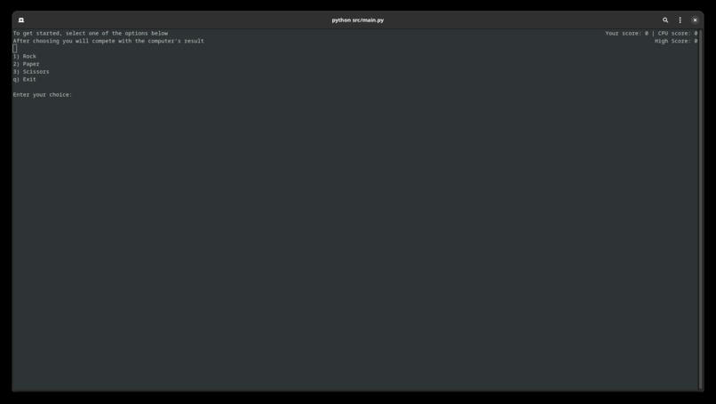 RSP [Rock, Paper, and Scissors] – screenshot 1