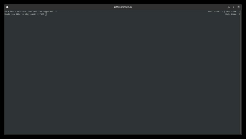 RSP [Rock, Paper, and Scissors] – screenshot 4