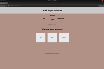 Rock Papers Scissors