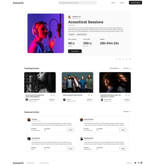ConcertX – screenshot 3
