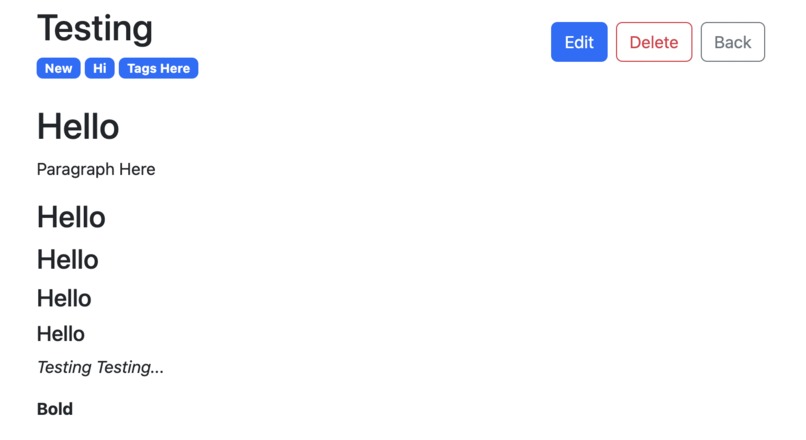 Markdown-Note – screenshot 2