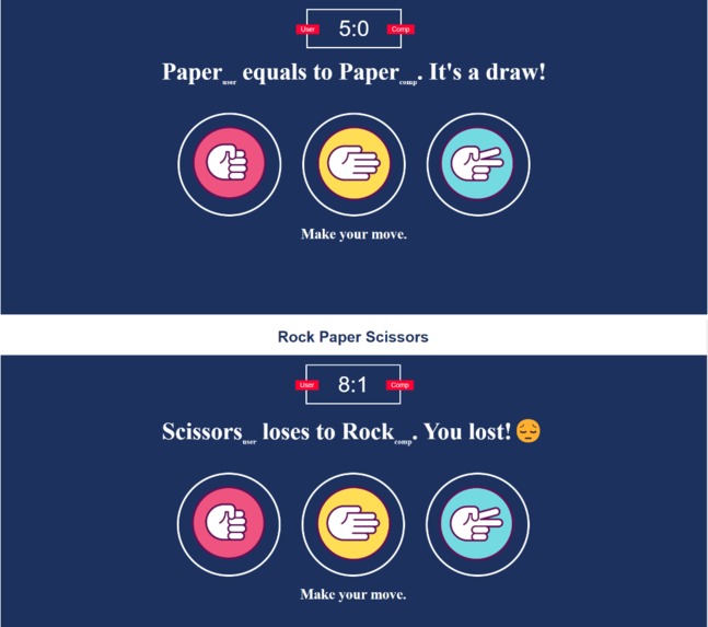 Rock-paper-Scissors – screenshot 3