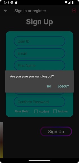College Management App – screenshot 3