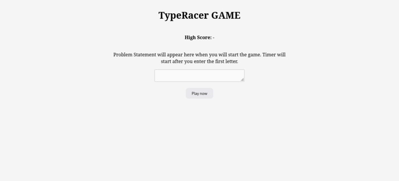 ghw-typeracer-game – screenshot 1