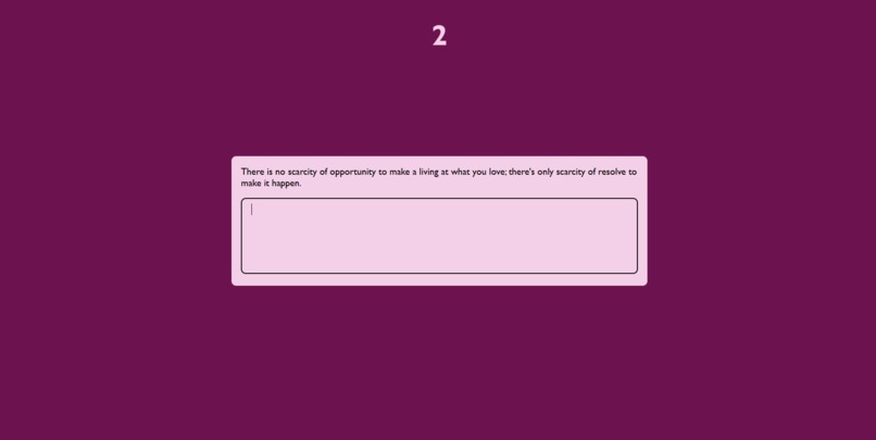 Typeracer – screenshot 1