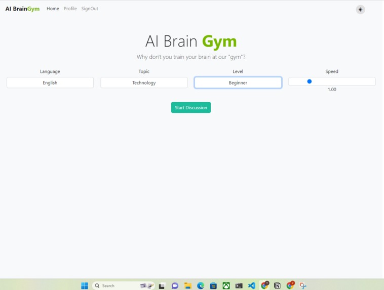 AI Brain Gym – screenshot 2