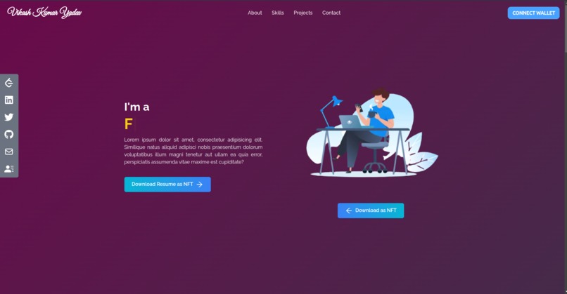 Portfolio3.0 – screenshot 1