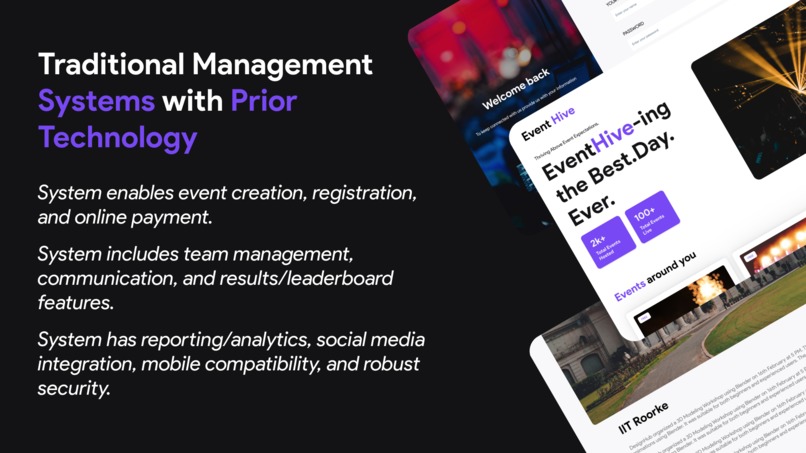 EventHive – screenshot 2