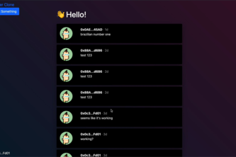 TWITTER-CLONE