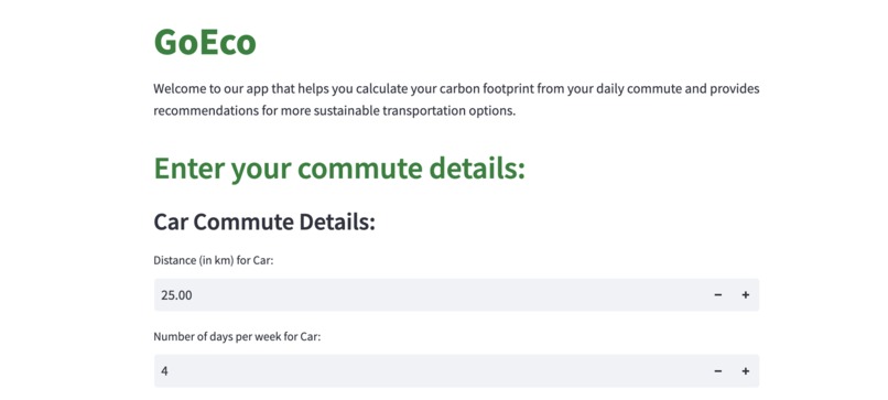 GoEco – screenshot 2