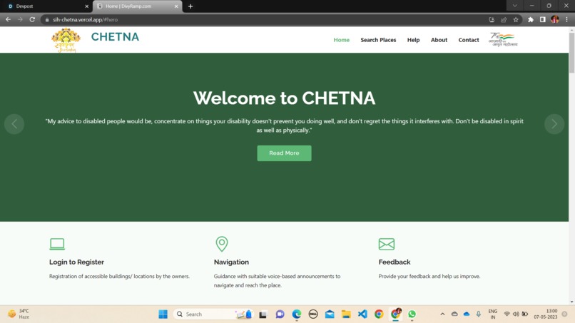 CHETNA – screenshot 1