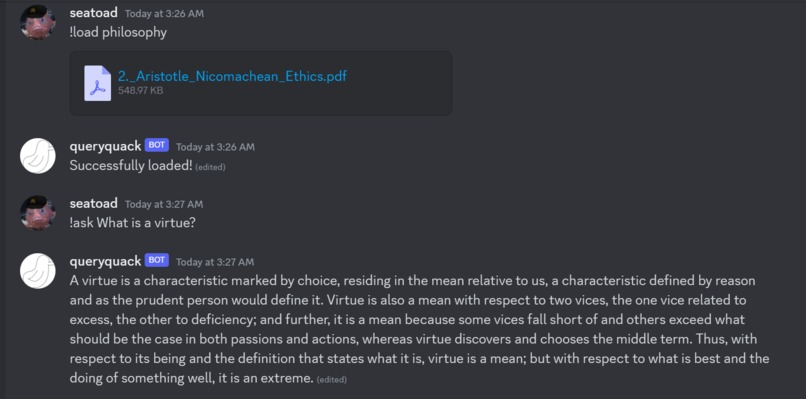 QueryQuack – screenshot 4