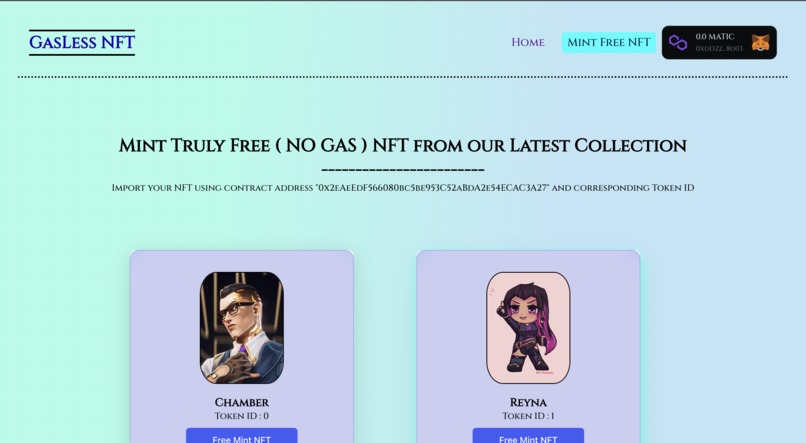 GasFree-NFT – screenshot 3