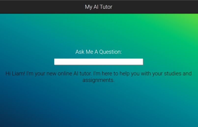 My AI Tutor – screenshot 1