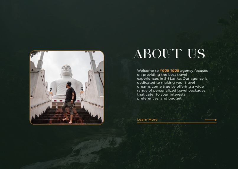 Your Tour- Travel Agency Landing Page – screenshot 3