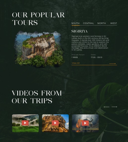 Your Tour- Travel Agency Landing Page – screenshot 2