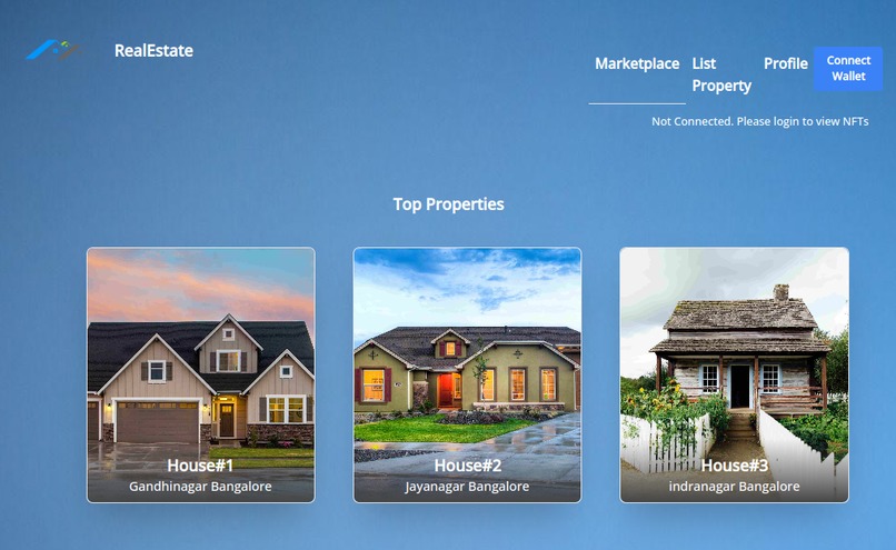 Tokenization of Real Estate – screenshot 1