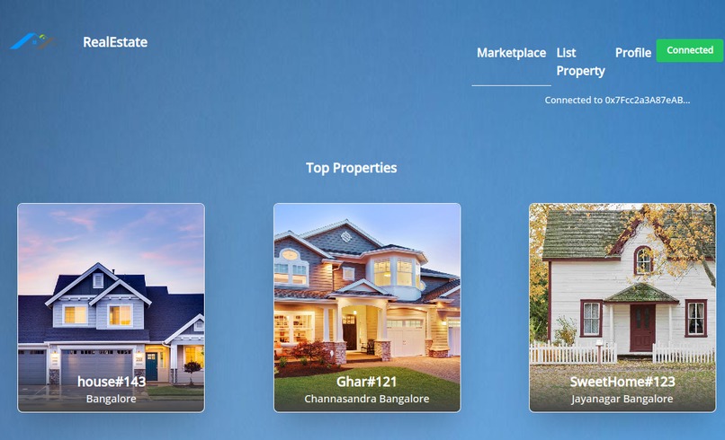 Tokenization of Real Estate – screenshot 2