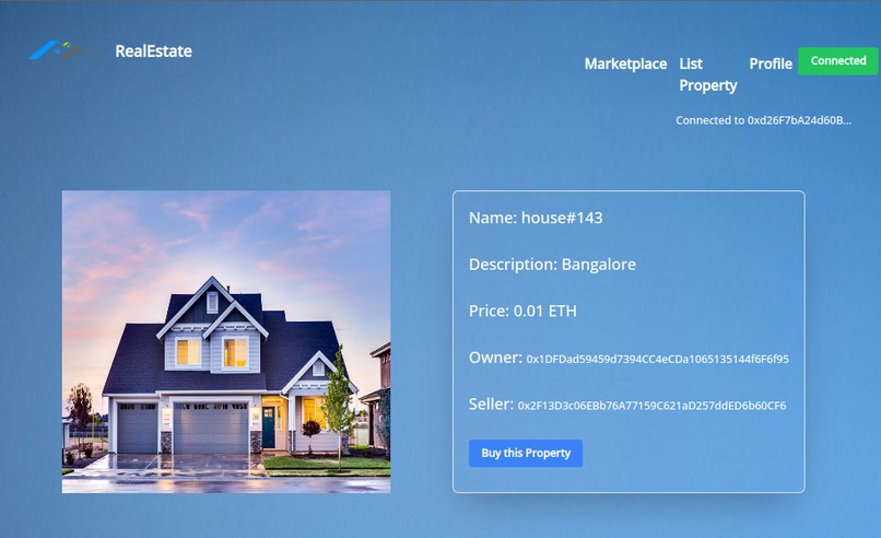 Tokenization of Real Estate – screenshot 6