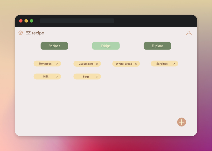 EZ Recipe – screenshot 1
