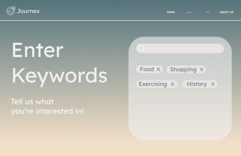 Journex – screenshot 2