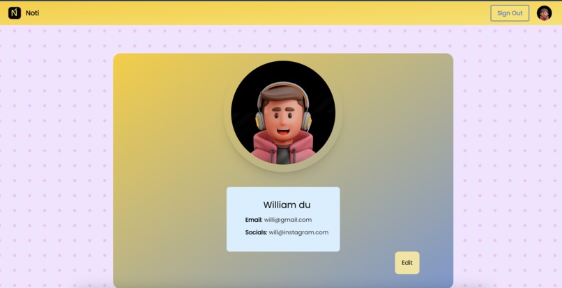 NOTI – screenshot 3