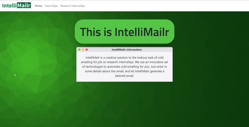 IntelliMailr – screenshot 1