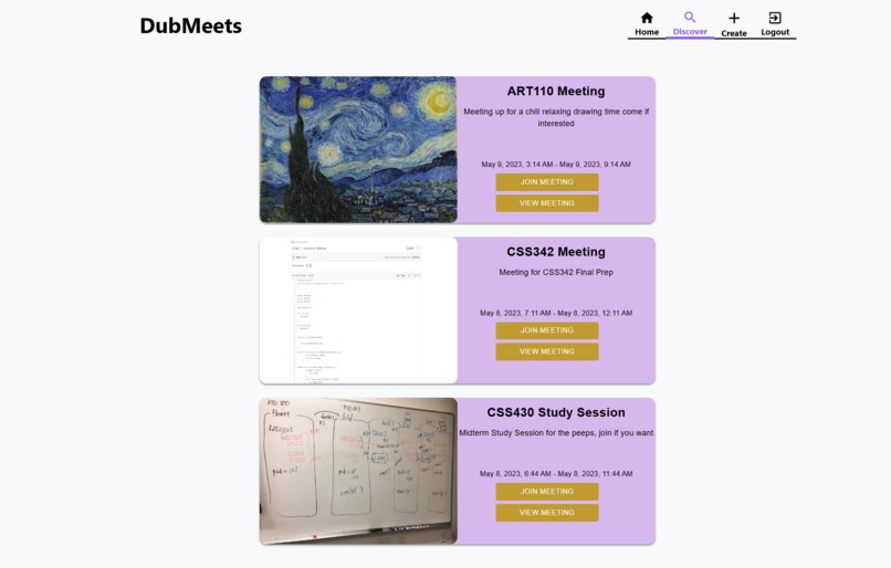 DubMeets – screenshot 2