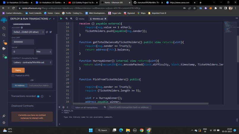 mintNFT – screenshot 1