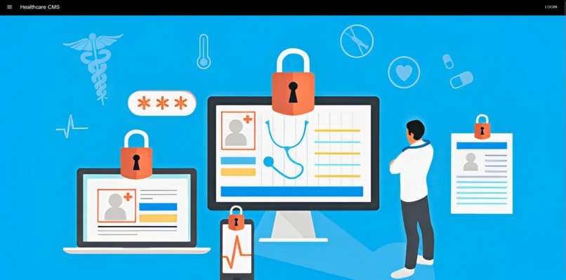 HealthCare-CMS – screenshot 1