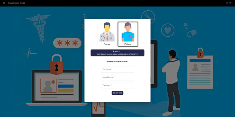 HealthCare-CMS – screenshot 2