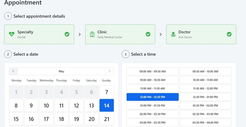 Health-Care App – screenshot 4
