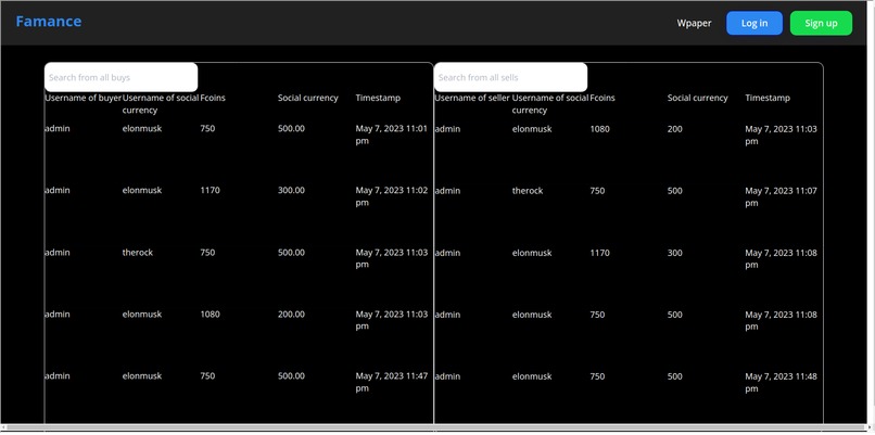 Famance – screenshot 2