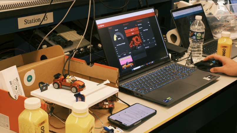 ESE5160 IoT Highway Toll Station Charging System – screenshot 1